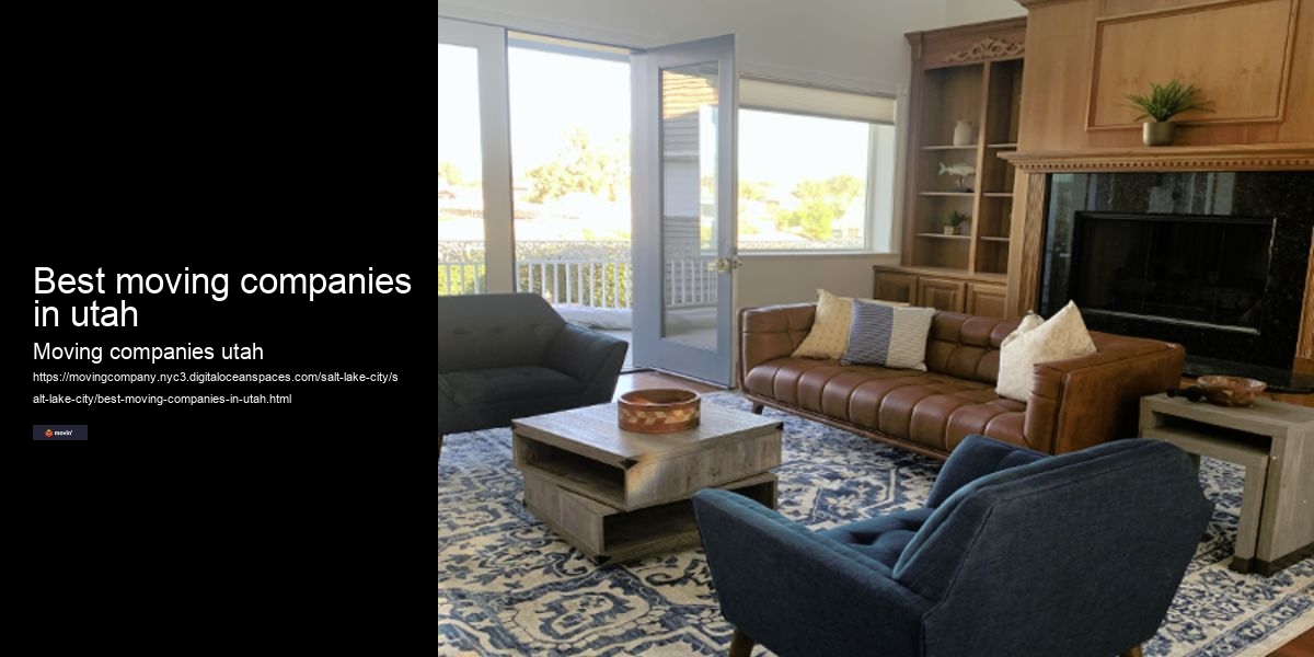 Best moving companies in utah